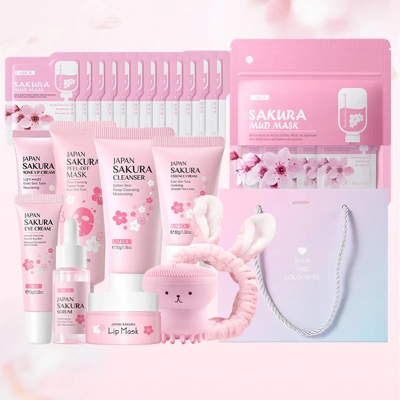Sakura Moisturizing Skincare Set