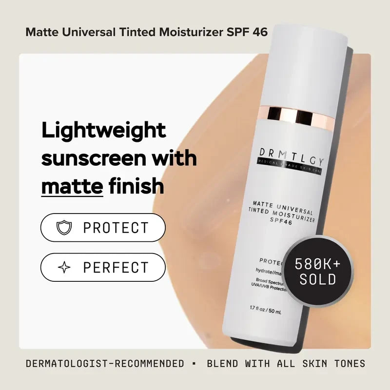 DRMTLGY Matte Universal Tinted Moisturizer SPF