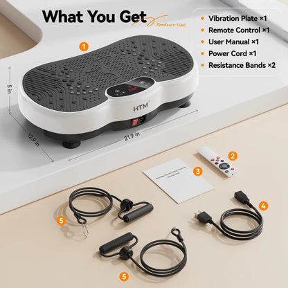 Portable Vibration Fitness Plate