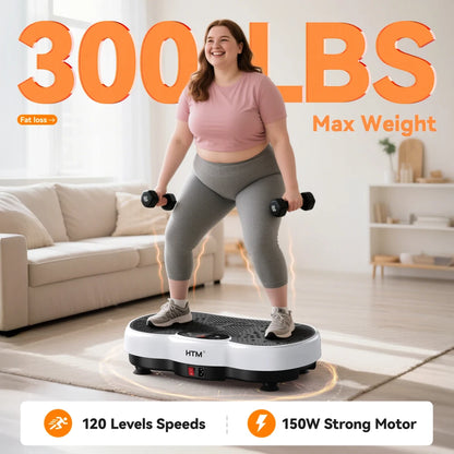 Portable Vibration Fitness Plate