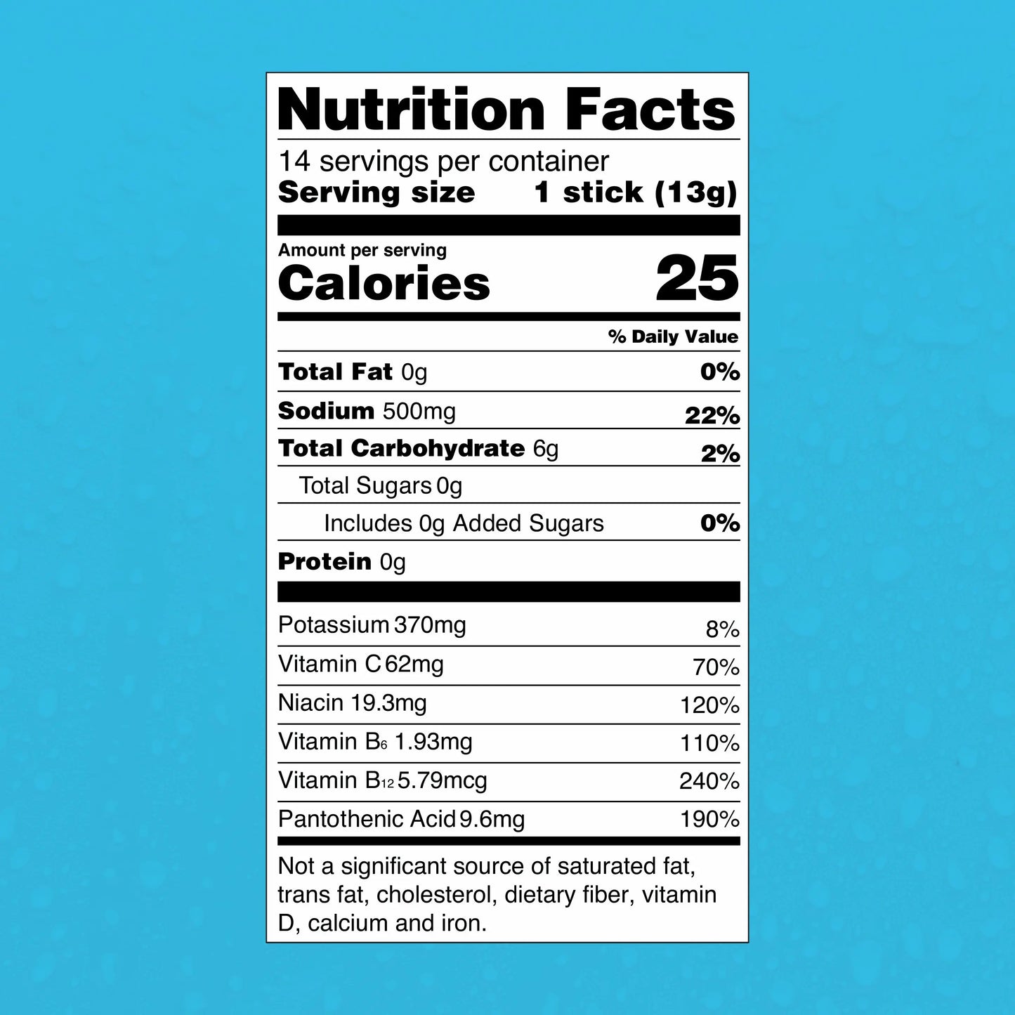 Liquid I.V. Sugar-Free Hydration Multiplier - Lychee Sorbet - Hydration Powder Packets | Electrolyte Powder Drink Mix | Convenient Single-Serving Sticks | 8 Vitamins & Nutrients | 1 Pack (14 Servings)​