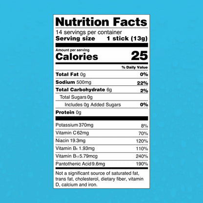 Liquid I.V. Sugar-Free Hydration Multiplier - Lychee Sorbet - Hydration Powder Packets | Electrolyte Powder Drink Mix | Convenient Single-Serving Sticks | 8 Vitamins & Nutrients | 1 Pack (14 Servings)​