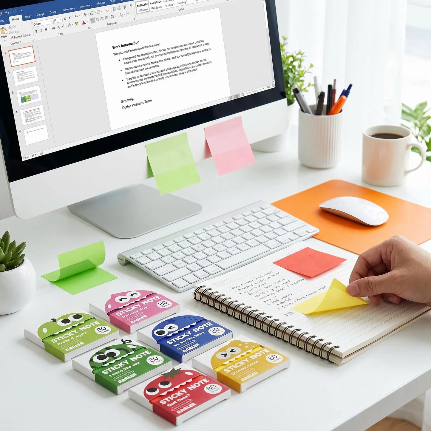 12 Boxes of Transparent Pull-Out Sticky Notes, (960 Sheets Total) - Office & School Supply, Strong Adhesion, No Residue, 50 Reuses per Sheet, Suitable for Office Work, Study