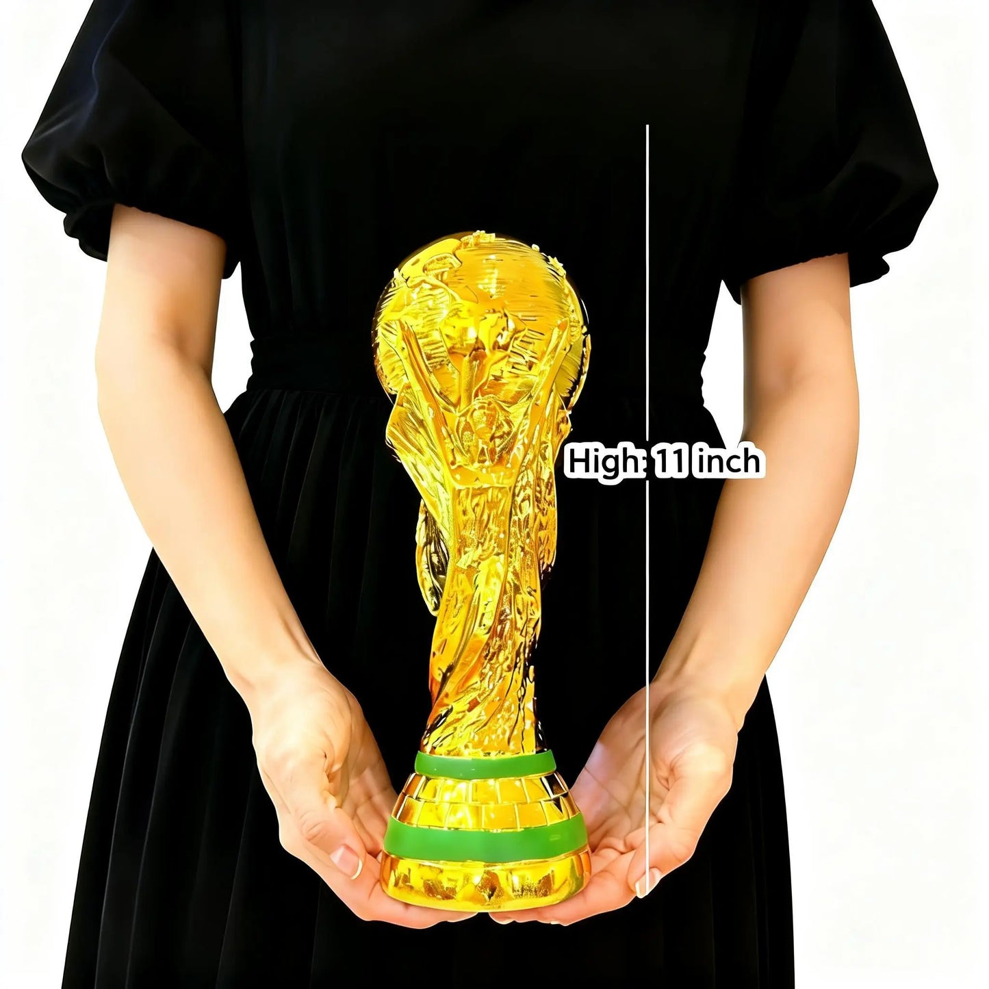 Premium Gold Trophy Collection – Luxury Championship Style Award Cup, Elegant Sports-Inspired Display Trophy for Competition, Celebration, Office Decor & Gift