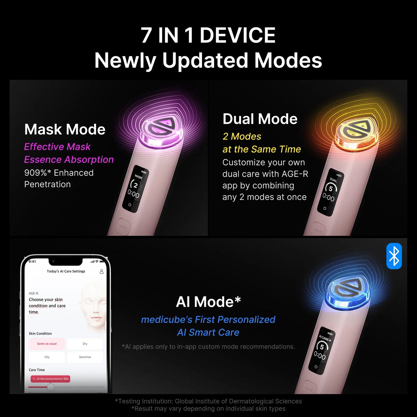 [NEW] [Medicube] Booster Pro X2 - Pink / White | Visible Glow-Boosting Facial Dual Mode Device L Intensive Delivery for Long-Lasting Hydration, Skin Definition & Glow Boosting L Personalized Smart Skincare Routine at HomeㅣKorean Skincare