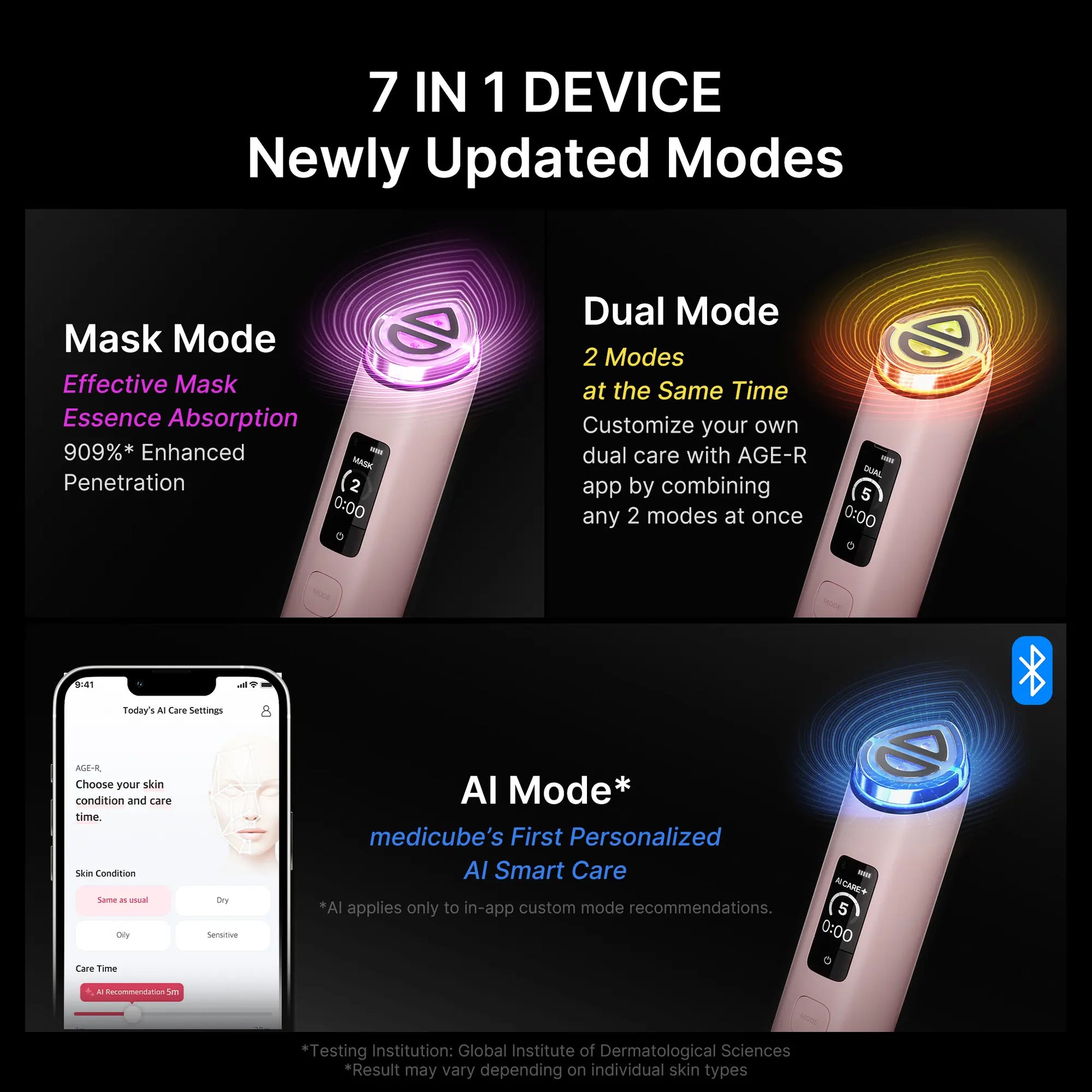 [NEW] [Medicube] Booster Pro X2 - Pink / White | Visible Glow-Boosting Facial Dual Mode Device L Intensive Delivery for Long-Lasting Hydration, Skin Definition & Glow Boosting L Personalized Smart Skincare Routine at HomeㅣKorean Skincare