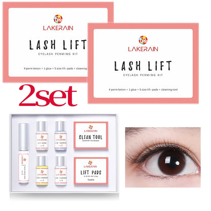 New Lash Lift Kit Long Lasting Eyelash Lifting Perming Lotion Fixation Glue Curly Lasher Beauty Salon Home Use Pro Kit