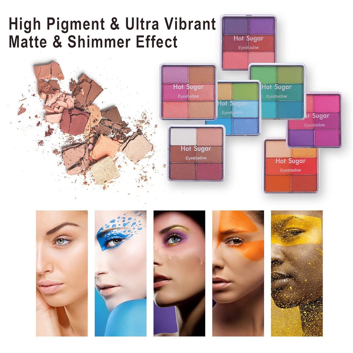 Makeup Kit for Girls and Women - Full Starter Cosmetics Set with Eye Shadow Palette, Blush, Lip Gloss, Lip & Eye Pencil and Mirror