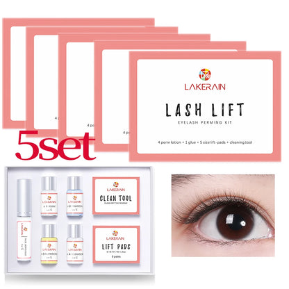 New Lash Lift Kit Long Lasting Eyelash Lifting Perming Lotion Fixation Glue Curly Lasher Beauty Salon Home Use Pro Kit