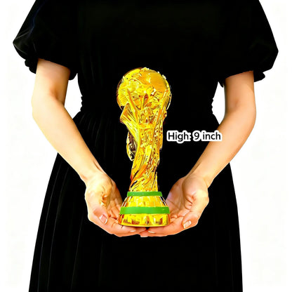 Premium Gold Trophy Collection – Luxury Championship Style Award Cup, Elegant Sports-Inspired Display Trophy for Competition, Celebration, Office Decor & Gift
