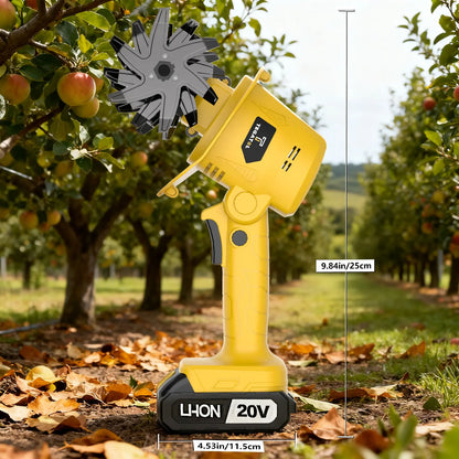 【Fathersdaygift】20V Cordless Electric Tiller, Handheld Mini Garden Cultivator, 235RPM Soil Tiller for Weeding, Soil Loosening, Tilling & Garden Landscaping, 5-Inch Width, 4-Inch Depth